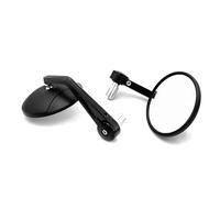 Miroir D'extrémité De Guidon Moto, 7/8 Pouces, 22MM, Pour CB650R, Pour CBR650, Pour PCX, Pour Suzuki, Pour GSX1400, 600, Pour Bandit Rétroviseur(Noir)
