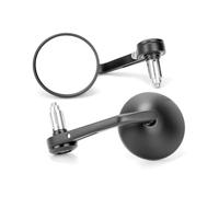 Miroir D'extrémité Guidon Moto Universel 7/8 ''22mm | Rétroviseur Lateral Moto Pour Cafe Racer En Alliage D'aluminium Arrière Résistant Aux Chocs