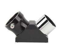 Miroir Diagonal Zénith de 1,25 Pouces à 90 Degrés, Une fidélité d'image Supérieure Rend l'image Dressée Miroir Diagonal Zénith à 90 Degrés Portable pour Les Télescopes