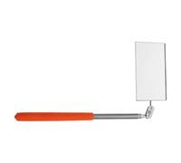 Miroir D'inspection du Véhicule Extensible, Fer, Rectangulaire Orange | Visibilité Nette, Accès sous Châssis et Compartiments Moteur, Usage Atelier, Contrôles Rapides