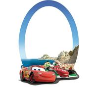 Miroir - Disney - Cars - 15 x 21.5 cm - Bleu - Rouge - Rectangulaire