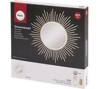 Miroir DIY soleil vintage à fabriquer soi-même ø 32 cm Beige G