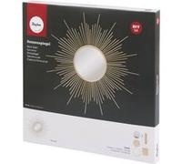 Rayher Kit Miroir Soleil 62917000 – Grand 63 cm Ø, miroir 20 cm – Boîte 1 set