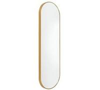 Miroir Doré Ovale 30x100 cm - HEVIA - ALTOBUY Or