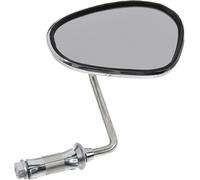 Miroir droit, fixation intérieure du guidon, tige courte à 90°