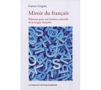 Miroir du français Collectif (Auteur), Francis Gingras (Auteur)