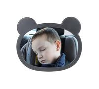 Miroir du siège d'auto Rotation à 360 degrés, rétroviseurs à l'arrière pour bébé avec cadre de dessin animé, arriéré de sécurité étanche pour que les parents puissent observer les nourrissons pendant