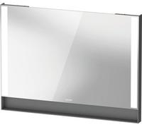 Miroir Duravit Qatego, champs lumineux latéraux, dimmable, 1000 x 750 x 65 mm,
