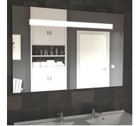 Miroir ELEGANCE 120x80 cm - éclairage intégré à LED et interrupteur sensitif