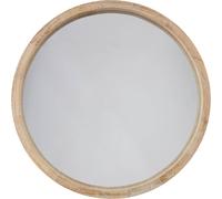 Miroir en bois D 50 cm - Atmosphera créateur d'intérieur