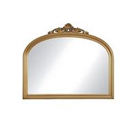 Miroir en bois de paulownia - L. 107 x H. 90 cm - Doré - EYOB