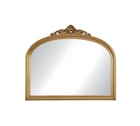 Miroir en bois de paulownia - L. 107 x H. 90 cm - Doré - EYOB