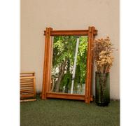 Miroir en bois massif aux allures brutalistes n°1084