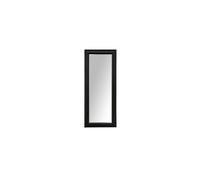 Miroir en bois MDF noir, rectangulaire, mural, ép. 2 cm - Chehoma, Pin - 170x2x70 cm