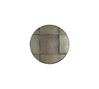 Miroir en bois noir, rond, à fixer, cadre bois, poids 7 kg - Dutchbone, Mado - Ø60 cm H4 cm