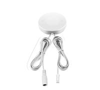 Miroir en bois pénétrable de 25mm, interrupteur variateur tactile for lumière LED 12V-24V 60W, interrupteur à intensité variable par balayage manuel(DC-Dupont wire White)