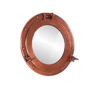 Miroir en Forme de Hublot Mural Décoration Maison Aluminium et Verre vidaXL