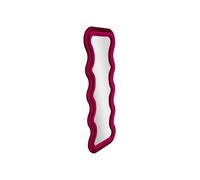 Mauro Ferretti Miroir mural Emily en velours 160 cm Fuchsia