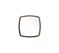 Miroir en métal cuivre, carré, à fixer, rétro - Chehoma, Cuivre - 59x6x59 cm