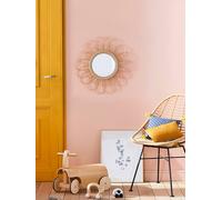 VERTBAUDET Miroir en rotin Hélios Marron TU