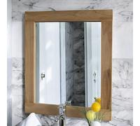 Miroir en teck massif lazy 60 x 70 cm