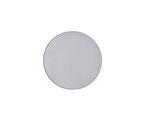Miroir en verre gris, rond, à poser - House Doctor, Walls - Ø50 cm H1 cm