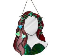 Miroir en verre Poison Ivy Miroir décoratif en verre pour l'entrée, la chambre et la salle de bains
