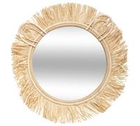 Miroir Enfant En Raffia Lion De Atmosphera