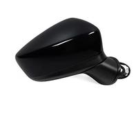 Miroir Ensemble Rétroviseur Intérieur Pour Mazda 3 Pour Axela 2013-2016 5,8 Broches Avec Clignotant Intégré Rétroviseurs Extérieurs Ensemble rétroviseur complet(Noir,5 broches à droite)