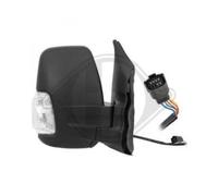 Miroir Extérieur Droit Mat Satiné Avec Clignotant Pour Ford Transit