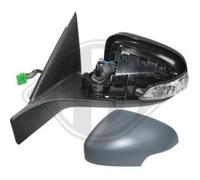 Miroir Extérieur Gauche Préparé Avec Clignotant Pour Volvo V70 III BW