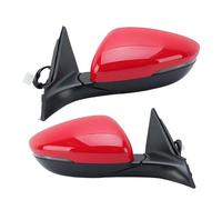 Miroir extérieur Rétroviseur Intérieur 8 Broches, Version Rouge, Noir, Blanc, Gris, Accessoire Auto Pour Accord 24-25 États-Unis(1 pair Red)