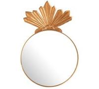 Miroir Exvoto rond - Amadeus - Or - Métal miroir G