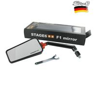 Retroviseur scoot stage 6 f1 diam 8 noir gauche