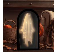 Miroir Fantôme Halloween, Miroir Holographique Fantôme, Effrayant Miroirs Hantés Holographiques Glow Halloween, Miroirs Fantômes Flottants Effrayants Maison Hantée Halloweens Décoration