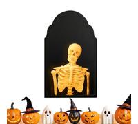 Miroir Fantôme Lumineux Décoration De Table Lumineuse Pour Les Fêtes | Miroir Décoratif Halloween Pour Maison, Appartement, Ferme, Salon, Bureau, Dortoir, Salle De Jeux, Balcon, Étagère À