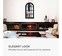 Miroir fenêtre de style français Savile 86 x 46 cm