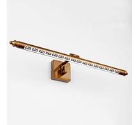 Miroir Front Lamp, Miroir Led Pour La Maison, Miroir Retro Pour Salle Dens, Phares de Miroir Murale, Miroir Étanche Anti-Buée, Lampe de Miroir Pour Armoire, Lampe de Maquillage, Lampe de Salle Dens/Wh