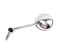 Hert Piaggio Vespa Lx 50 Left Rearview Mirror Argenté