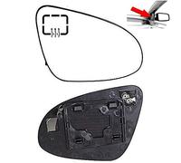 Miroir Glace Verre De Rétroviseur Chauffant Droit Côté Compatible avec Toyota