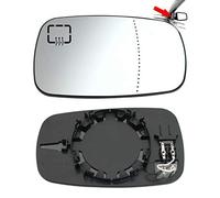 Miroir Glace Verre De Rétroviseur Chauffant Grand Angle Droit Côté Compatible avec Renault