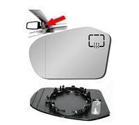 Miroir Glace Verre De Rétroviseur Chauffant Grand Angle Gauche Côté Conducteur Compatible avec Mercedes