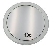 Miroir grossissant - Fantasia - 15 cm - Acrylique - Ventouse - Gris