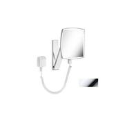 Miroir grossissant lumineux à câble ilook_move - carré - chromé