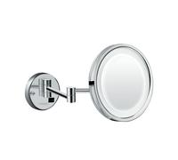 Miroir Grossissant Lumineux Hansgrohe Logis ø 217 mm Chromé 73570000