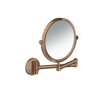 Miroir Grossissant Non Lumineux Axor Universal Circular 223x257mm Or rouge brossé