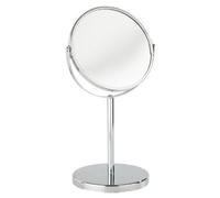 Miroir grossissant sur pied WENKO Assisi - Ø 16 cm - Acier chromé