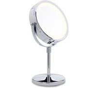 Miroir grossissant tactile lumineux sur pied STAND_MIRROR X10 Lanaform Inox G