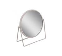 Miroir grossissant x 2 rond à poser, H.16 x l.16 x P.8.5 cm, Basic blanc