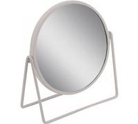 Miroir grossissant x 2 rond à poser, H.16 x l.16 x P.8.5 cm, Basic blanc Blanc G
